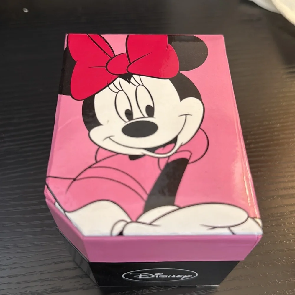 VINTAGE Disney Minnie Mouse Watch with Black Strap